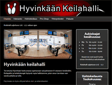 Tablet Screenshot of hyvinkaankeilahalli.fi